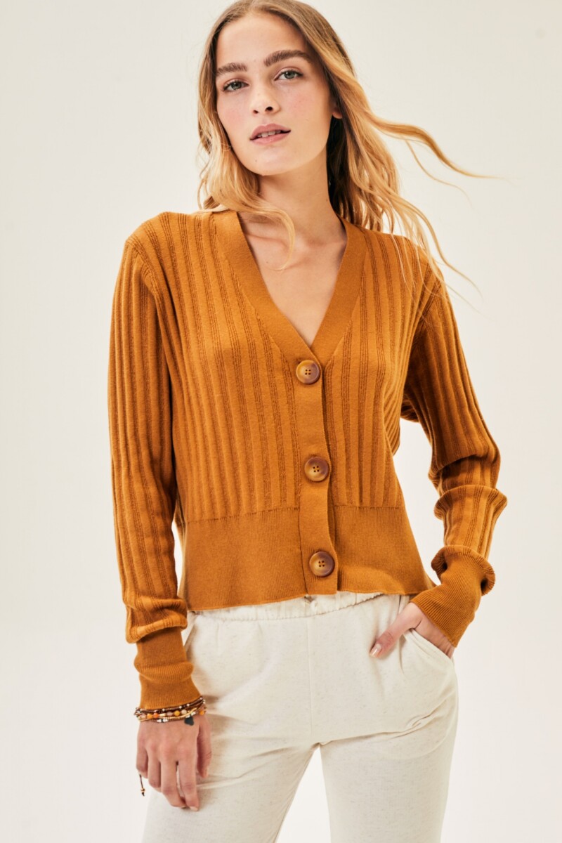 Cardigan - Caramelo 