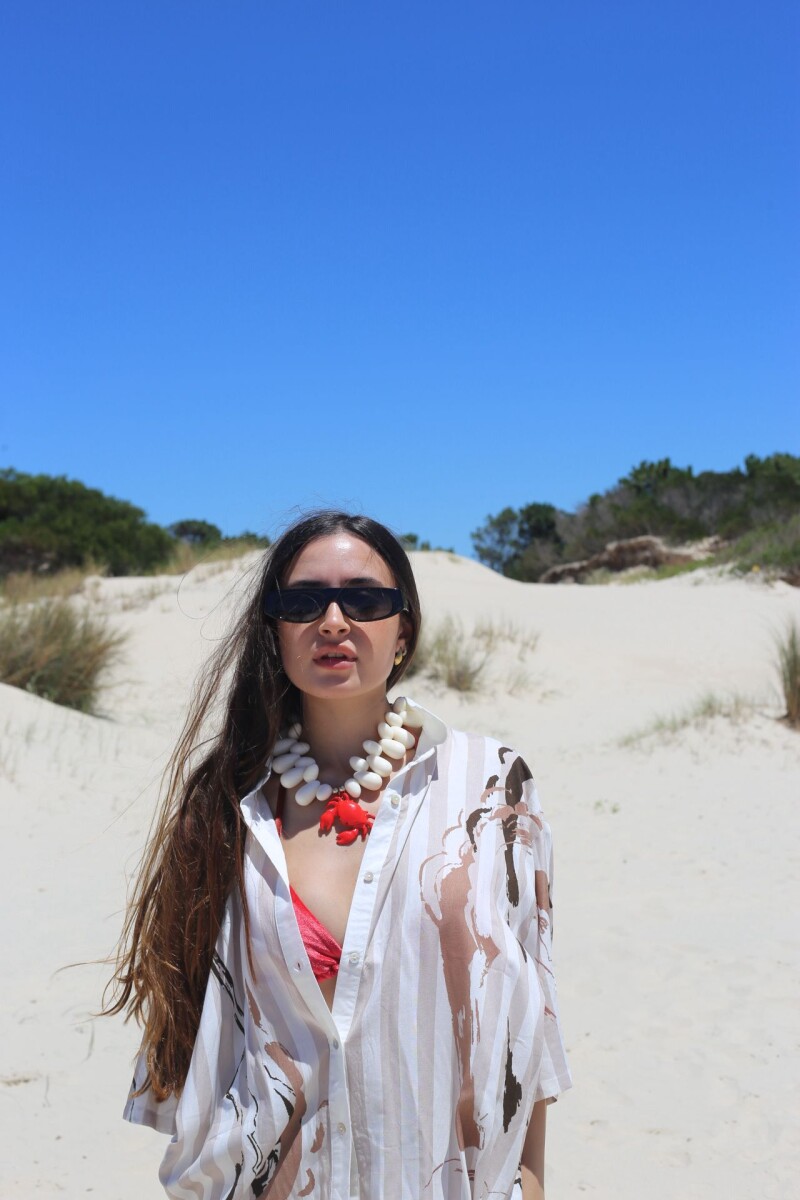 Camisa Gueliz - CRUDO 