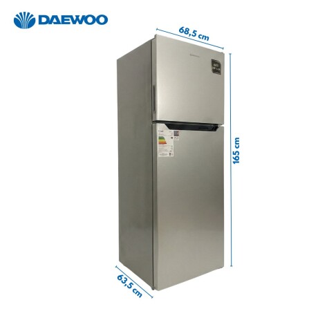 Refrigerador Inverter Daewoo | Heladera de 332 Lts | Frio Seco | Color gris Refrigerador Inverter Daewoo | Heladera de 332 Lts | Frio Seco | Color gris