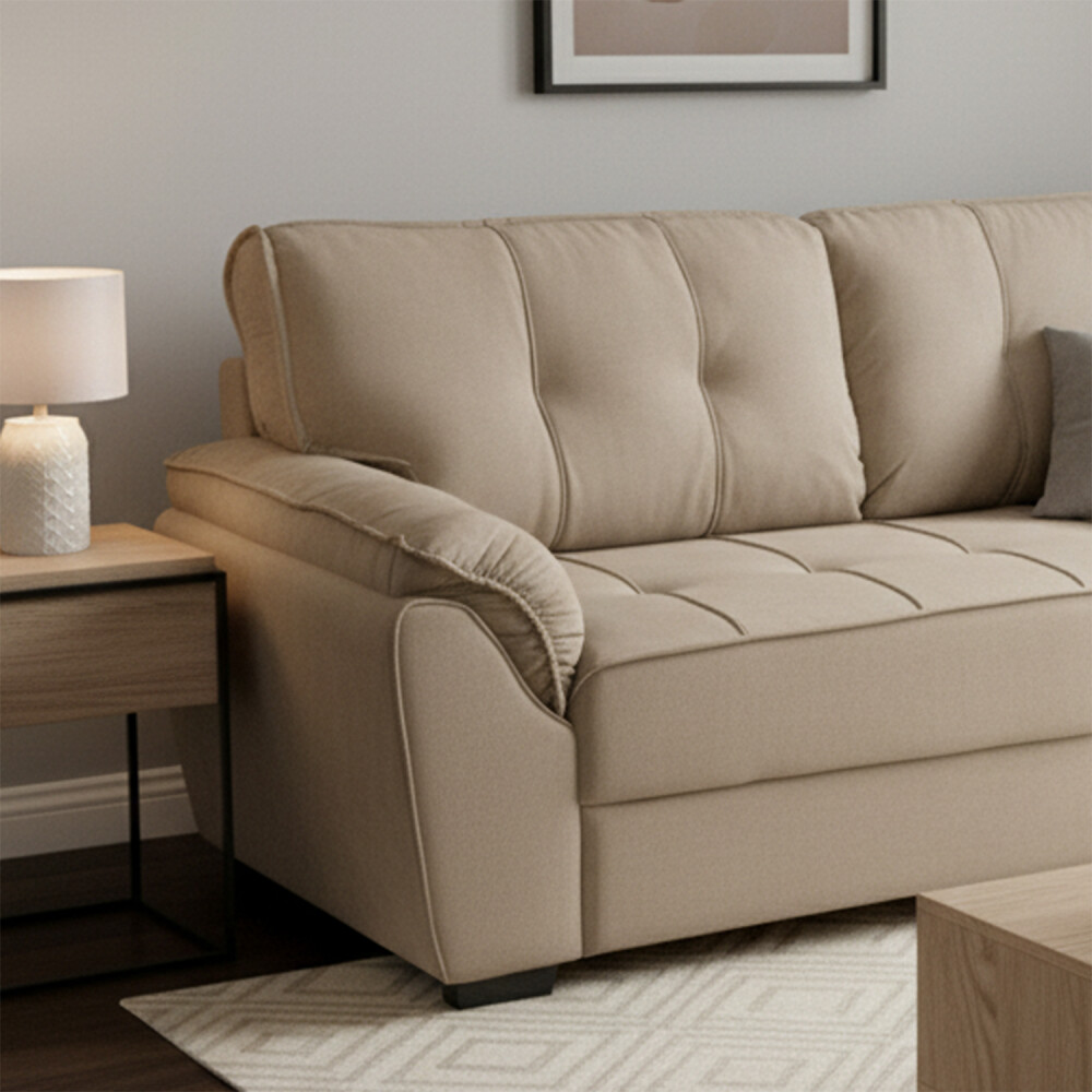 Sillón 2 Cuerpos - Montana Microfibra Beige