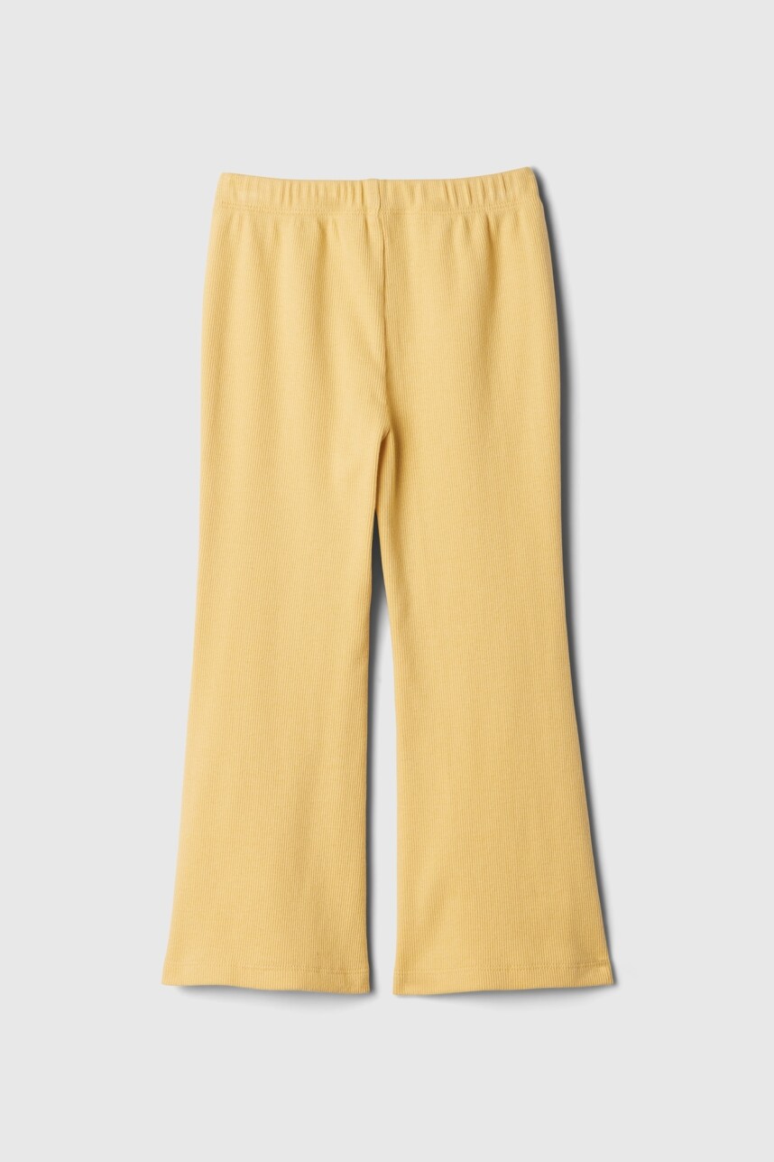 Calza Rib Flare Toddler Niña French Almond