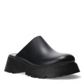 Zuecos de Mujer Miss Carol LIA con plataforma de goma Negro