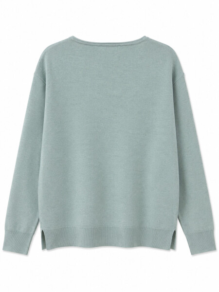 SWEATER BACK VERDE