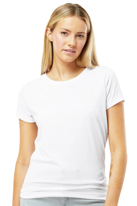 Camiseta a la base sublimable dama Camiseta a la base sublimable dama