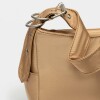Cartera Al Hombro Gang Glamy En Nylon Metalizado