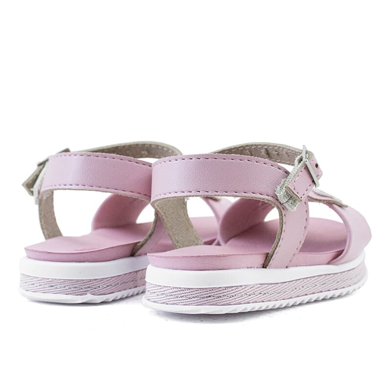 Sandalia Molekinha Casual de Niños - 2724.215-14996 Rosado-plata