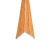 Angulo 25x25mm para WPC marron claro