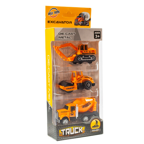 Outlet Auto Construccion x3 modelos 10x27cm Outlet Auto Construccion X3 Modelos 10x27cm