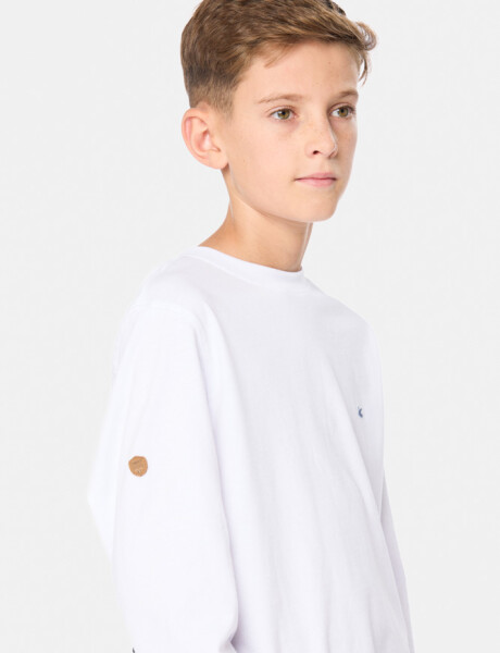 REMERA LISA Blanco