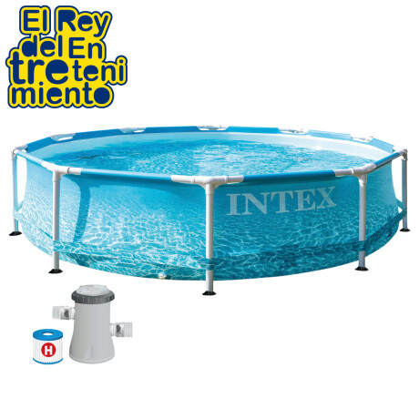 Piscina Intex Estructural Estampada 4485 L 305x76 - OUTLET Piscina Intex Estructural Estampada 4485 L 305x76 - OUTLET