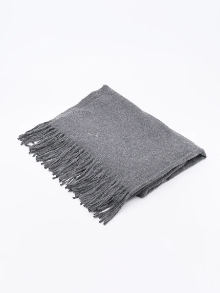 BUFANDA MOSCÚ GRIS OSCURO