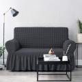 Funda cubre sillón 2 cuerpos Negro