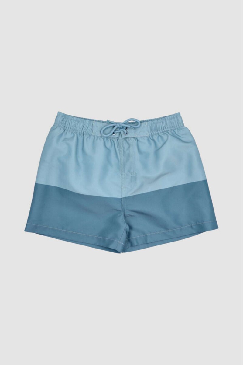 Short pirata 4-16a - Azul piedra 