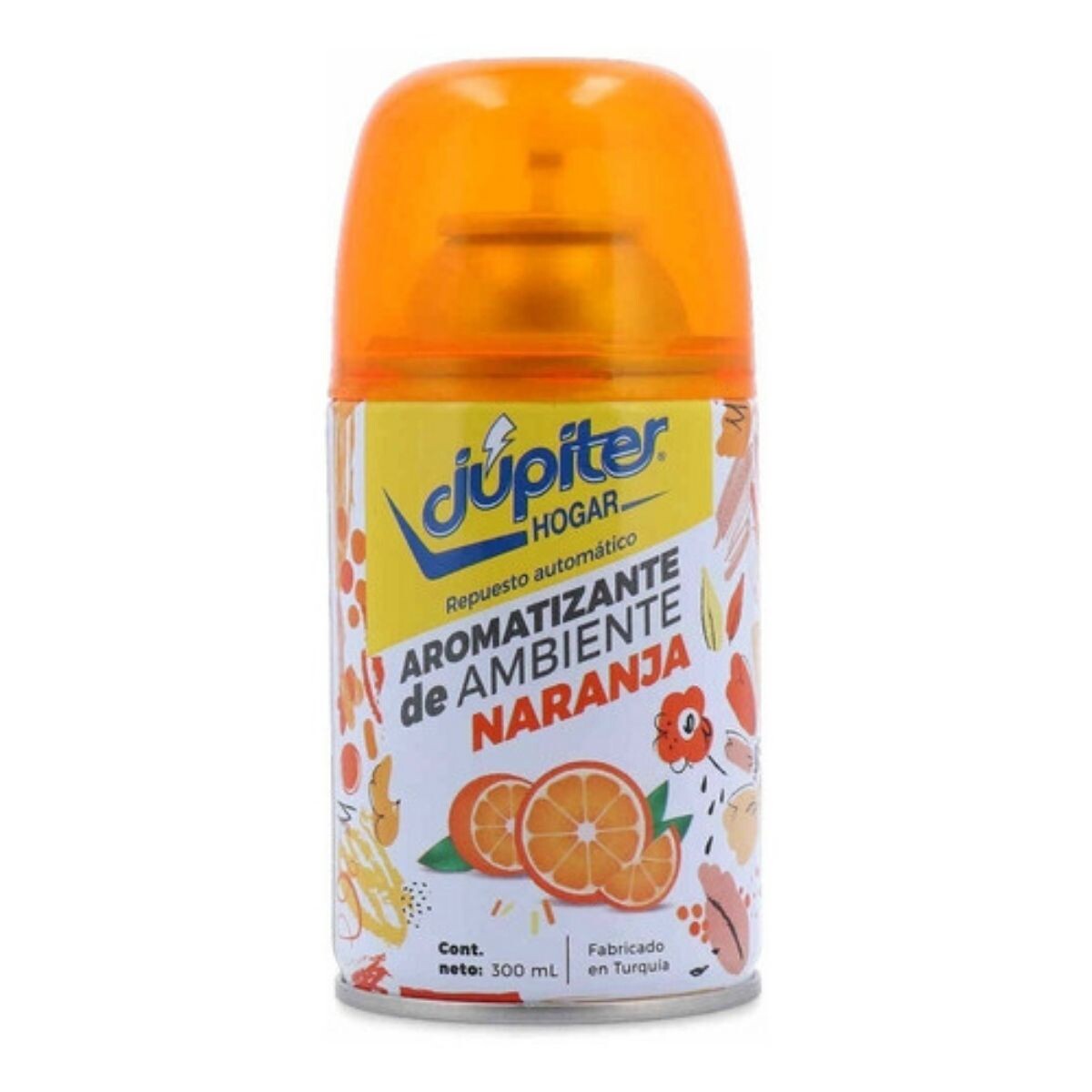 Desodorante de Ambiente Júpiter Automático Naranja 300 ML 