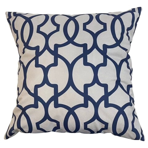 ALMOHADON ESTAMPADO 45x45CM NORDICO AZUL/BLANCO ALMOHADON ESTAMPADO 45x45CM NORDICO AZUL/BLANCO