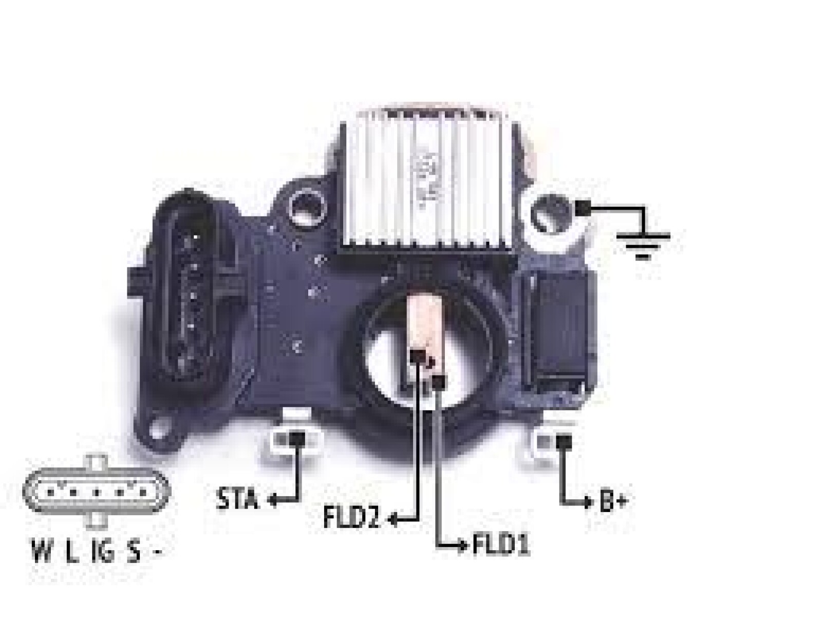 REGULADOR VOLTAJE MITSUBISHI VOLVO-AGRALE-MITS-24V=RGIM.115=IM.688=IK.5992 24MM NOSSO 