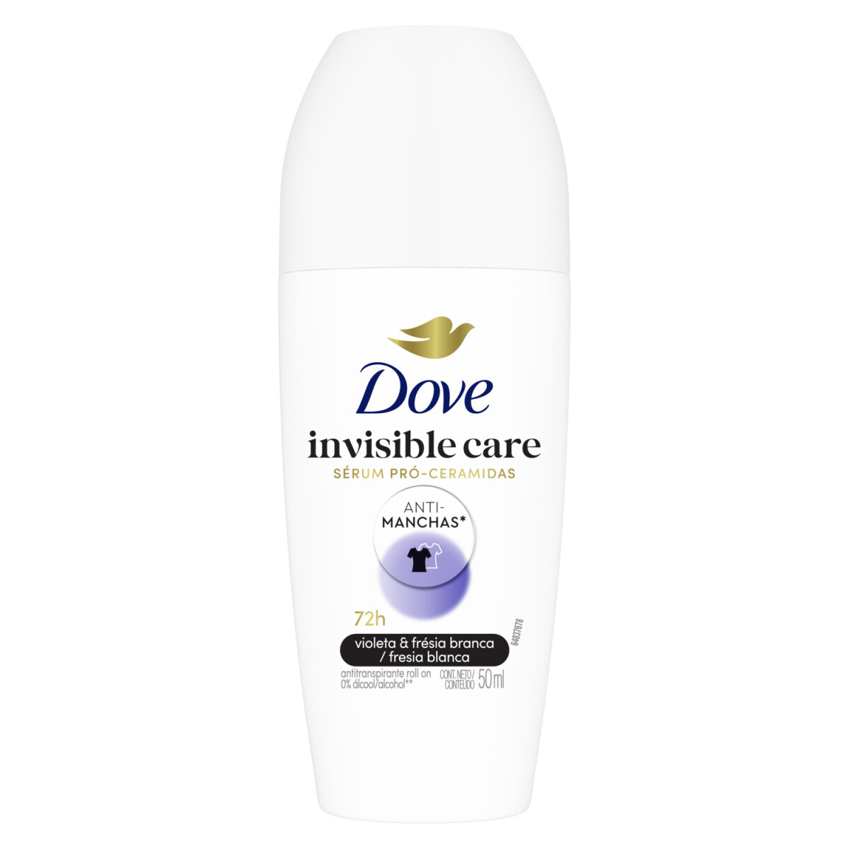 Desodorante Dove Roll On Invisible 50ml 