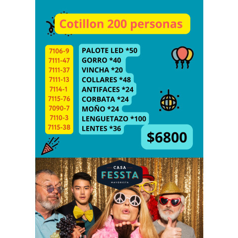Cotillon 200 Personas Cotillon 200 Personas