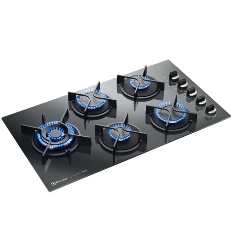 ANAFE ELECTROLUX GAS NEGRO 5 HORNALLAS KE5HP