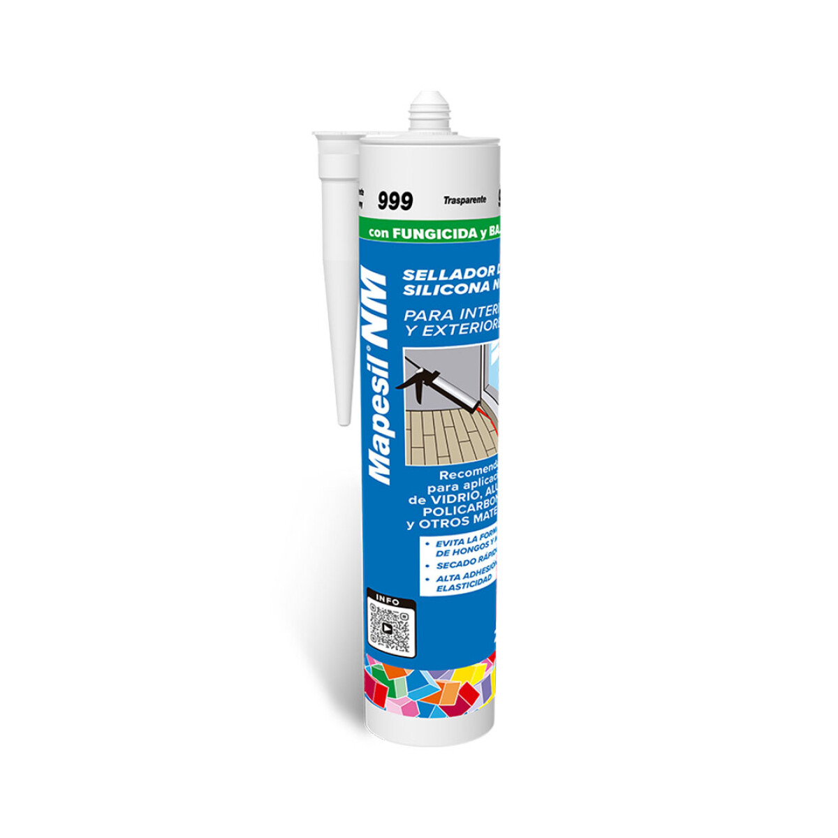MAPESIL NM TRANSPARENTE 280ML MAPEI - N/a 