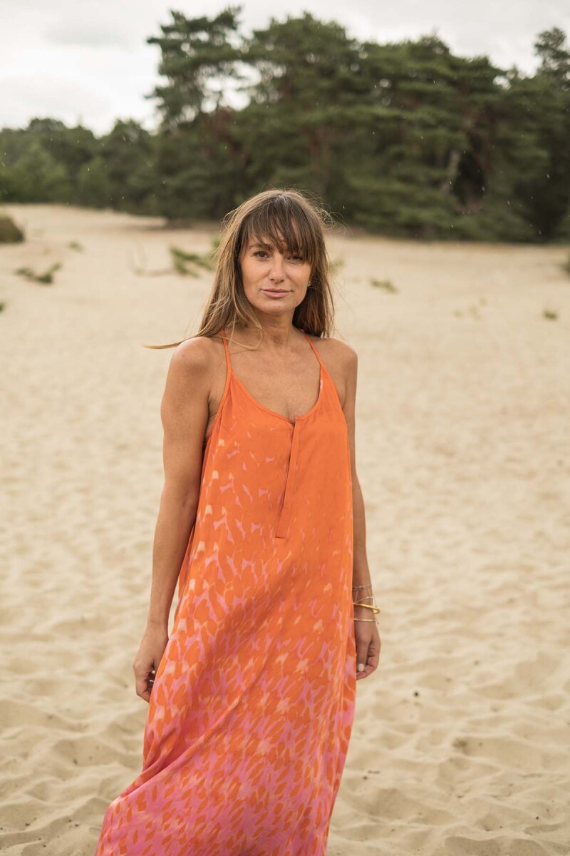 Vestido Costa Naranja