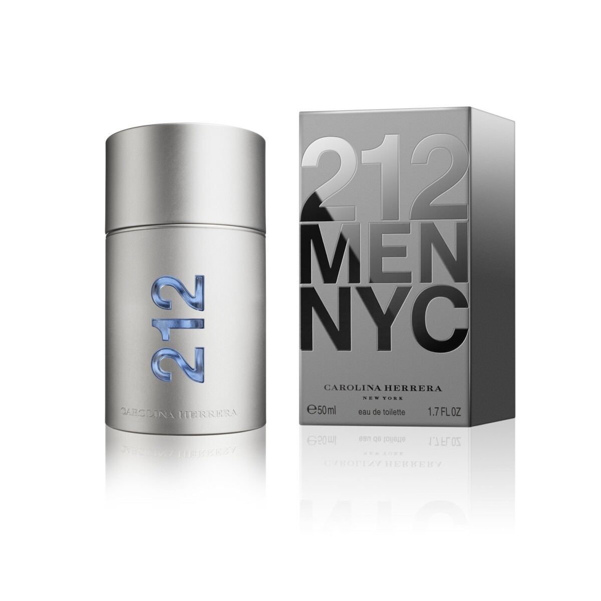 Perfume Carolina Herrera 212 NYC Men EDT 50ml fragancia masculina fresca y urbana ideal para el uso diario 