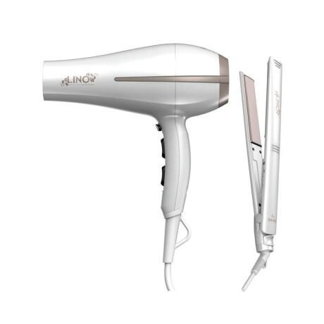 Combo Gama Planchita Elegance + Secador De Pelo Bora Lino Combo Gama Planchita Elegance + Secador De Pelo Bora Lino