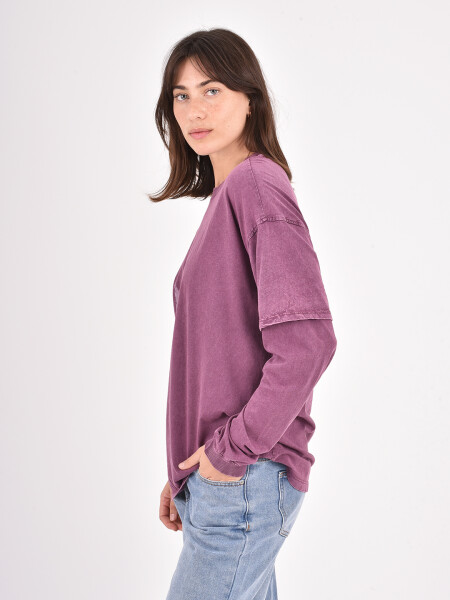 REMERA XELORA BORDEAUX