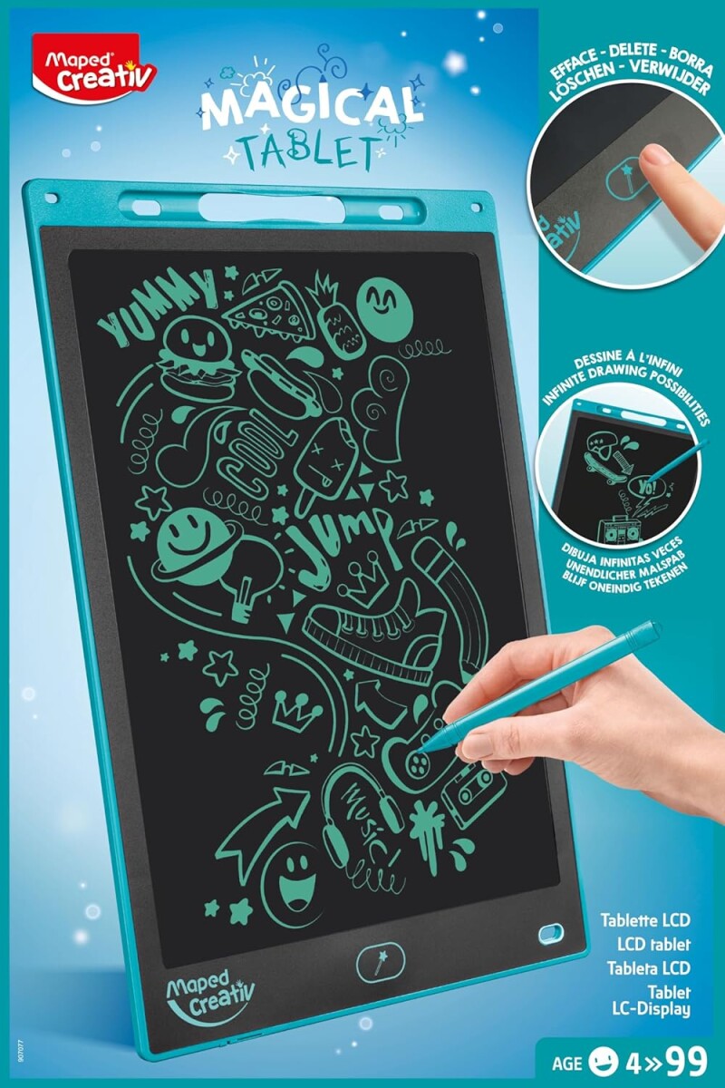Tableta LCD mágica de dibujo 