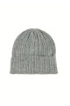 Gorro con Pompon Gris