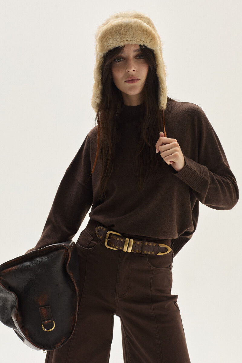 Polera Nogal - Chocolate 