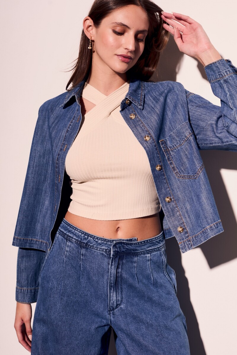 Camisa Denim