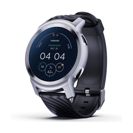 Reloj Motorola Moto Watch 100 | GPS | Bluetooth Plateado