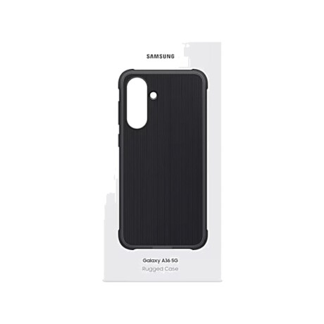 Funda Samsung Rugged Case Antigolpes para Galaxy A36 5G Negra Funda Samsung Rugged Case Antigolpes para Galaxy A36 5G Negra