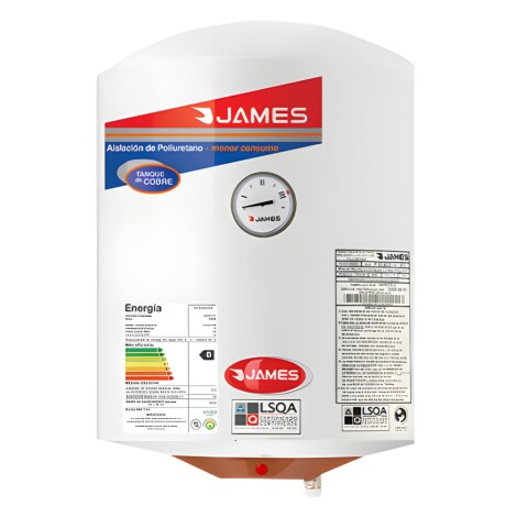 Calefón Termotanque James con Tanque de Cobre 40 L Calefón Termotanque James con Tanque de Cobre 40 L