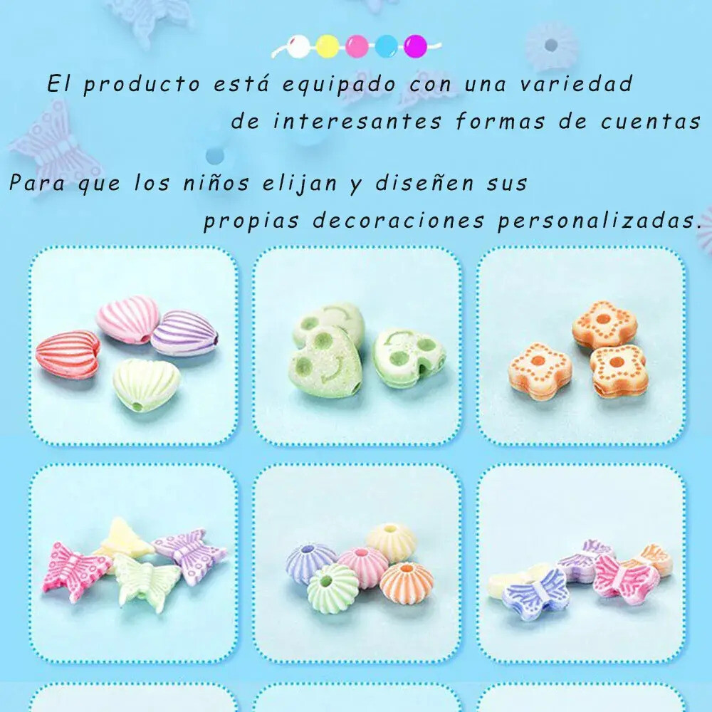 Set para armar pulseras y collares Set para armar pulseras y collares
