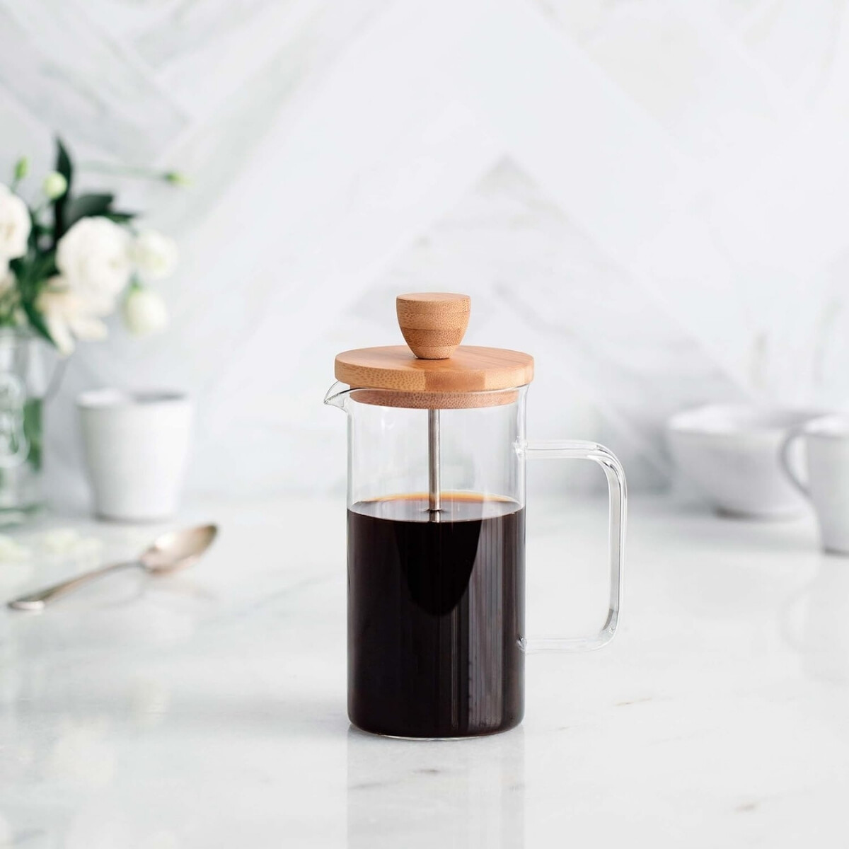 Cafetera Prensa Francesa Manual 3 Tazas 350 ml Lacor 