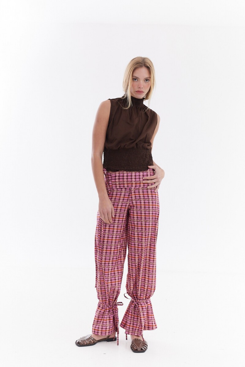 Blusa Flush Marrón