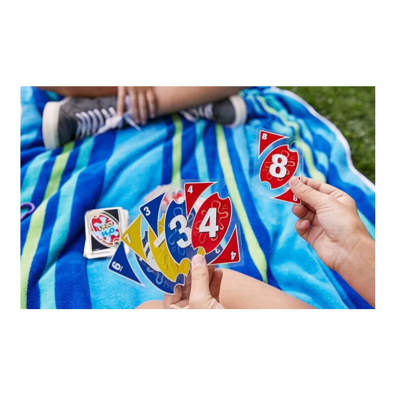 Uno Splash Juego De Cartas Resistente Al Agua Uno Splash Juego De Cartas Resistente Al Agua