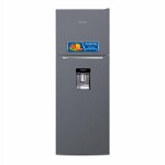 REFRIGERADOR FRIO SECO 345L 2 PUERTAS INOX - DISPENSADOR acero inoxidable