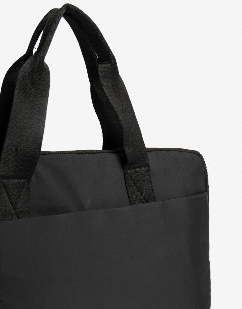 Portanotebook Nylon Portanotebook De Material Reciclado - Negro