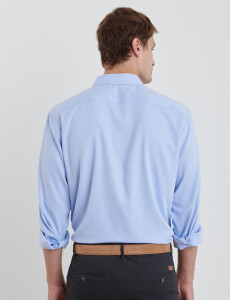 012628 CAMISA HARRINGTON LABEL Celeste