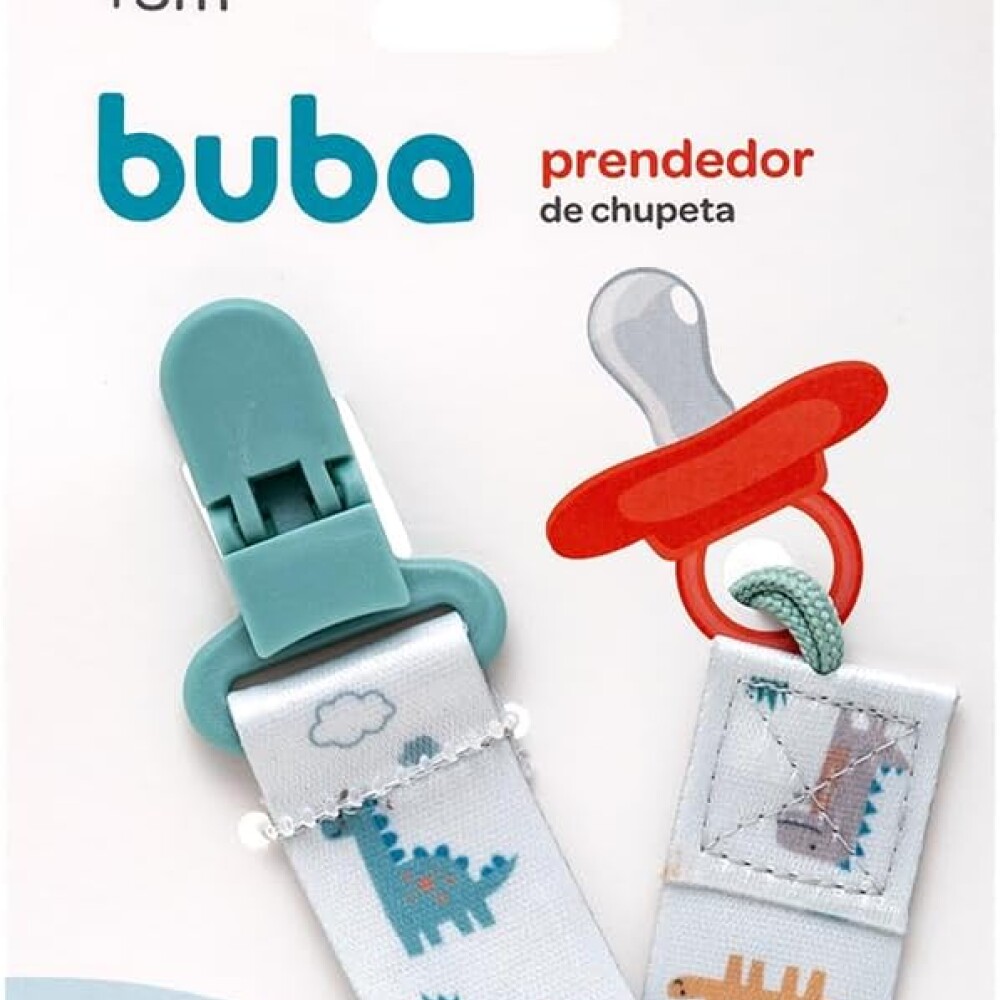 Clip para chupete BUBA animales dino magic