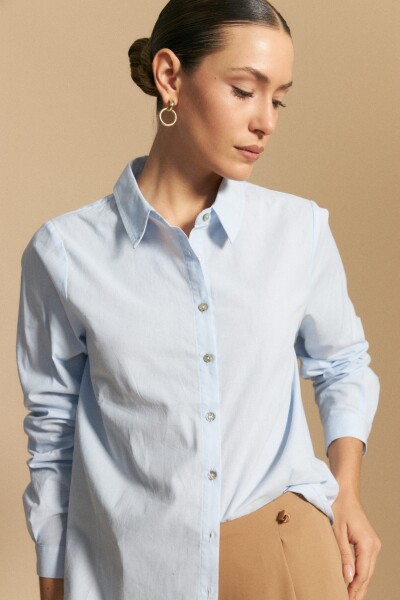 CAMISA ALEKSEI Celeste