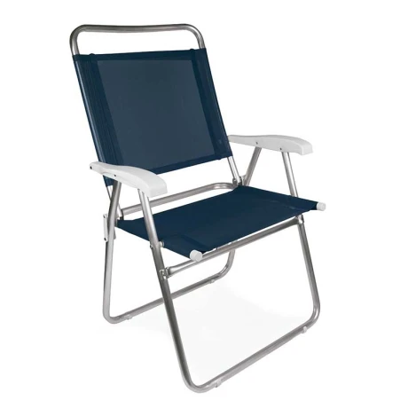 Silla Mor de Aluminio Master Plus Azul