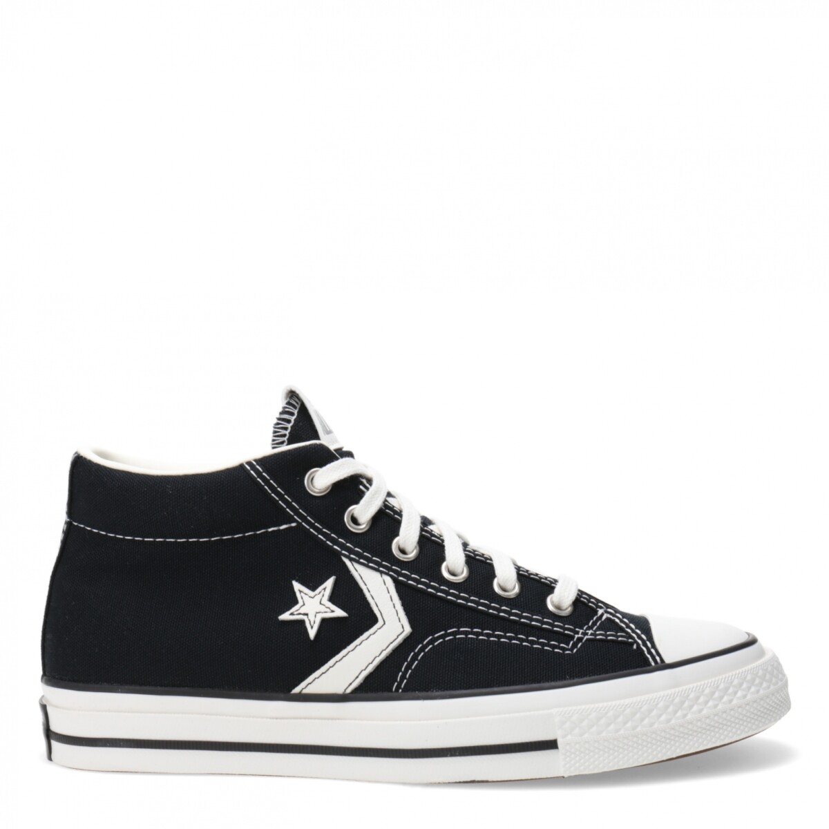 Championes Unisex Converse Star Player 76 HI - Negro - Blanco 