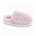 Pantufla De Felpa Peluche sintético Antideslizante Unisex Rosa Viejo