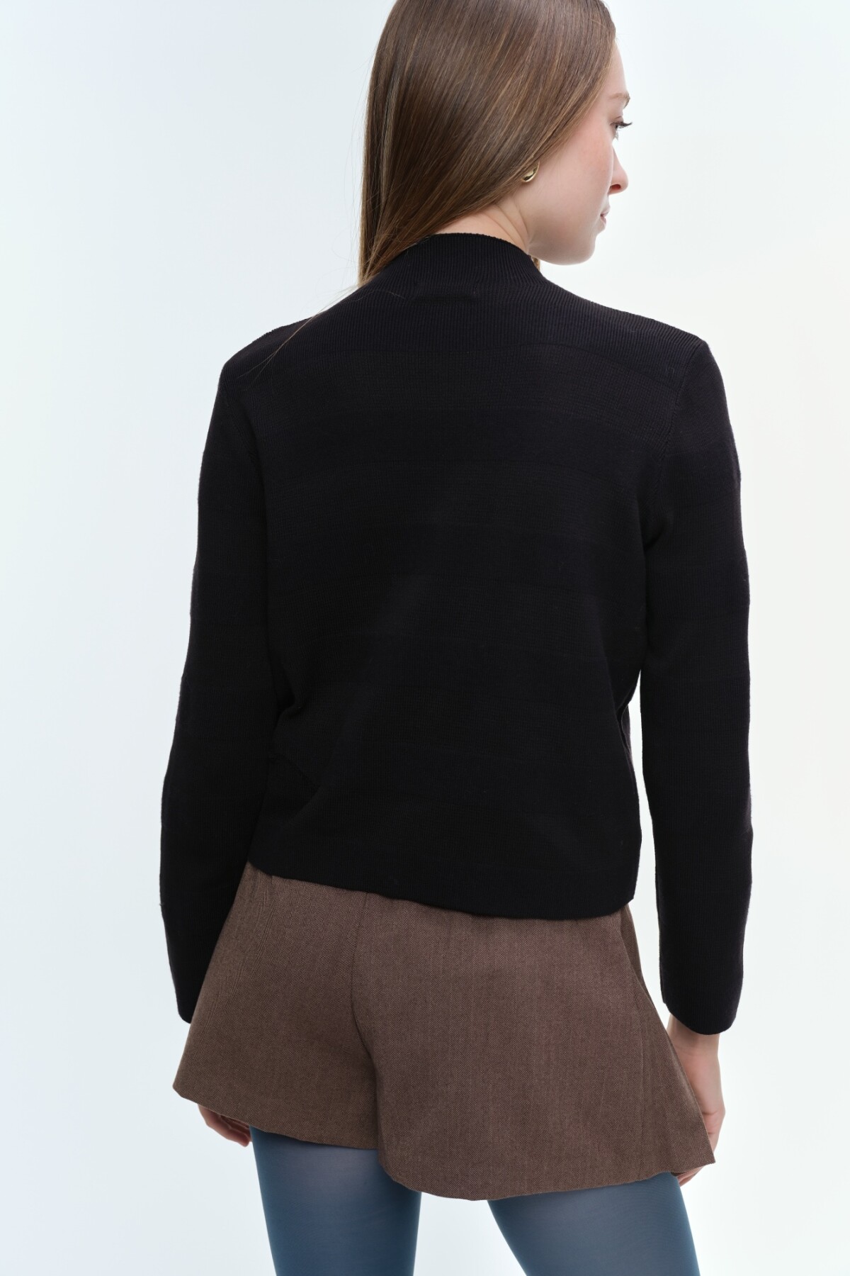 Buzo Lara Negro Rayas