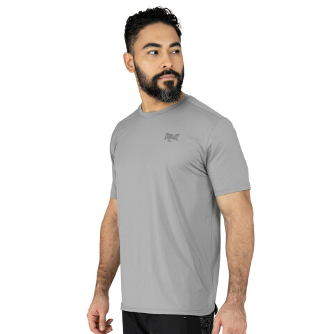 TSHIRT MEN POLY/SPX EVERLAST IRON CH M6 CHARCOAL