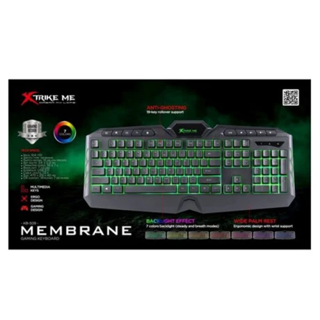 Teclado Gamer Xtrike Me KB-509 001
